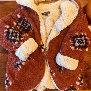 Extremely fluffy robe/ jacket